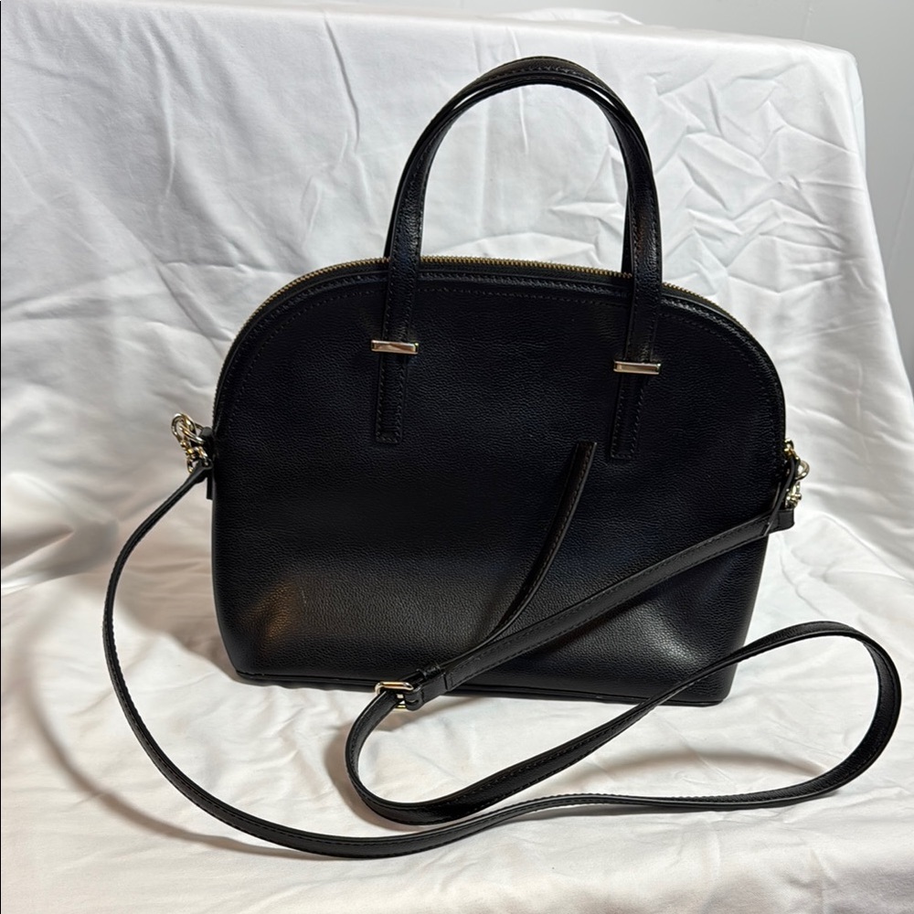 Kate Spade Black Leather Handbag - Picture 5 of 9